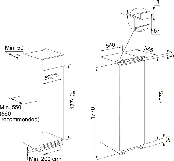 Холодильник FRANKE FSDR 330 V NE E (118.0696.718)