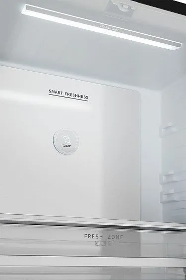 Холодильник WEISSGAUFF WCD 510 Built-in Inverter NoFrost Black Glass
