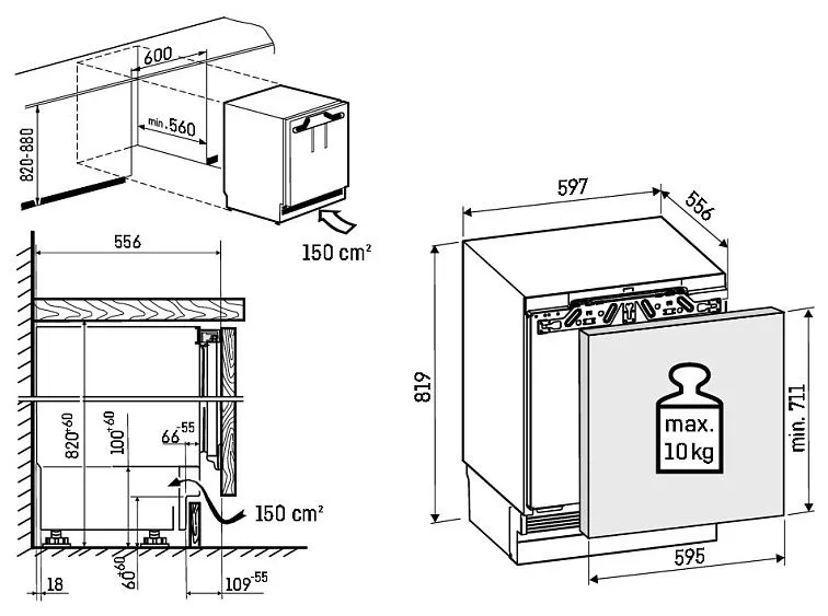 Холодильник LIEBHERR URd 365i