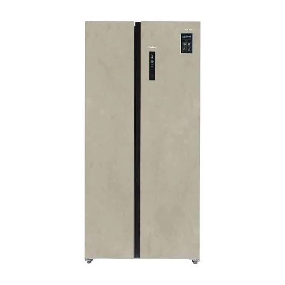 Холодильник TESLER RSD-537BI MARBLE BEIGE