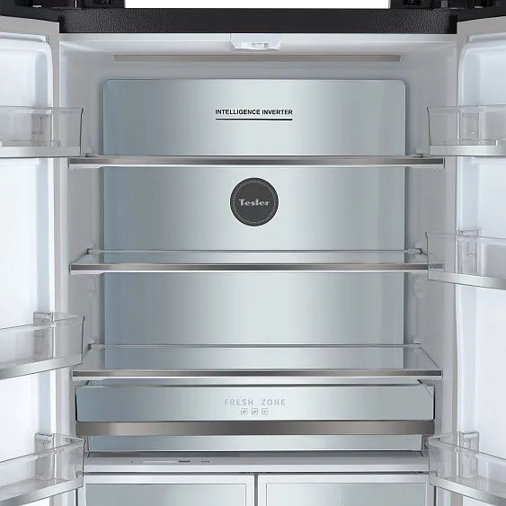 Холодильник TESLER RFD-427BI Sparkling Grey