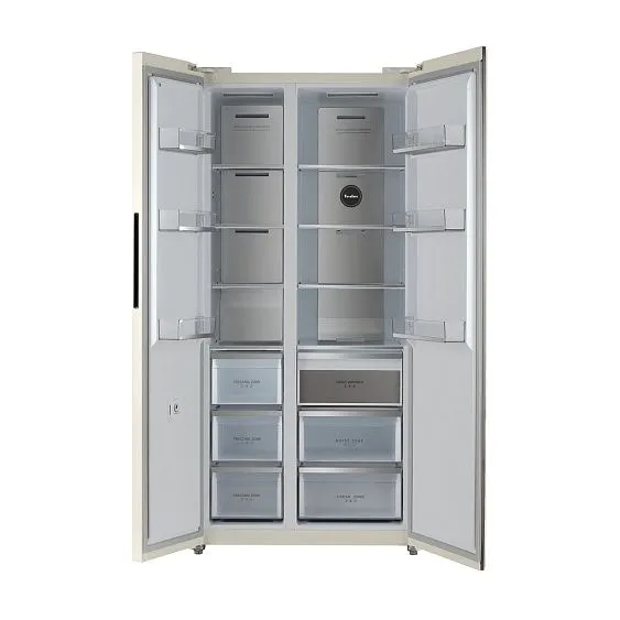 Холодильник TESLER RSD-537BI MARBLE BEIGE