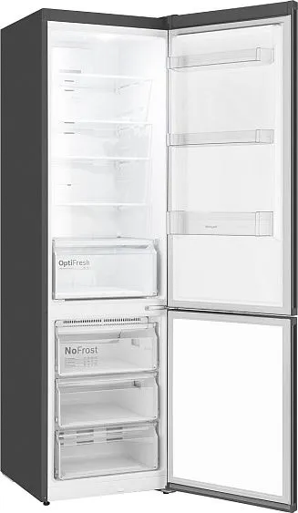 Холодильник WEISSGAUFF WRK 2010 D Inverter NoFrost Dark Grey