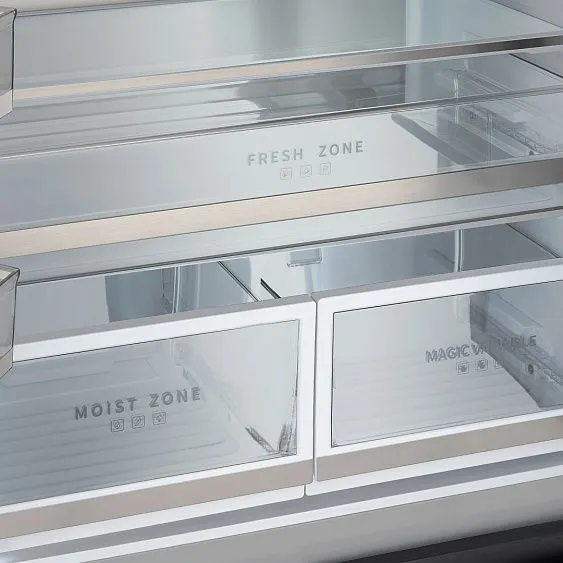 Холодильник TESLER RFD-427BI Sparkling Grey