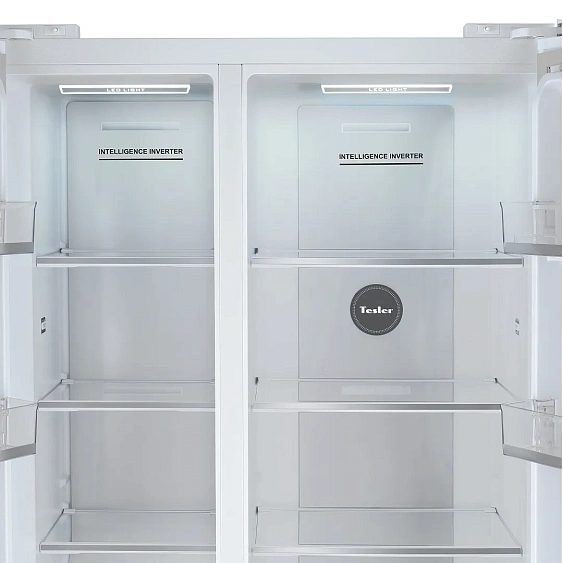 Холодильник TESLER RSD-537BI MARBLE BEIGE