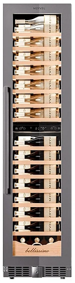 Винный шкаф MEYVEL MV106-KST2 (Slim)