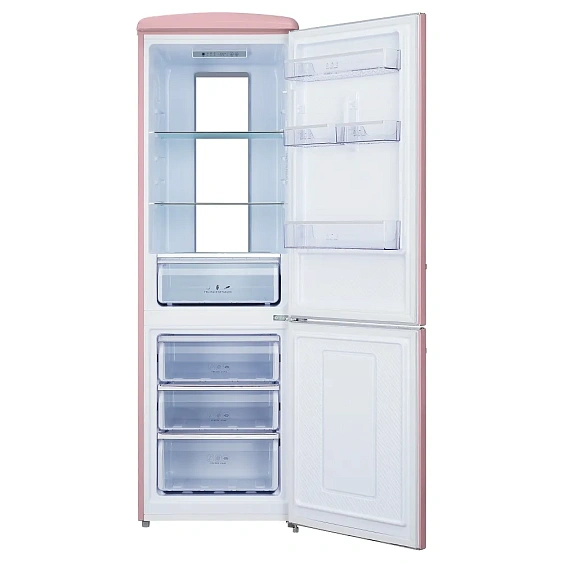 Холодильник TESLER RB-330 DUSTY ROSE