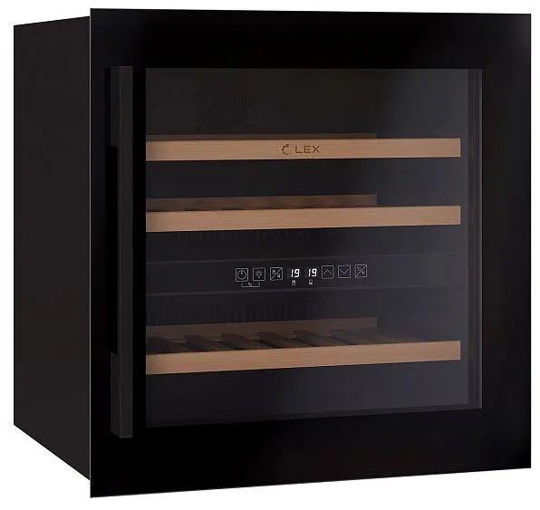 Винный шкаф LEX LWD6036BL dual zone