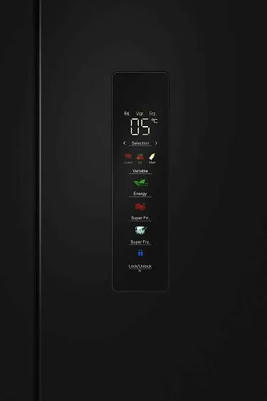 Холодильник MEFERI MFR70BK TOTAL NO FROST FRENCH DOOR ULTRA