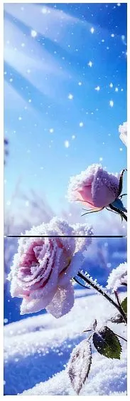 Холодильник ОРСК 177 B Glass ROSE