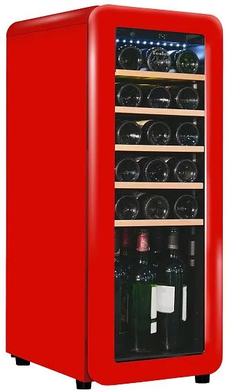 Винный шкаф TESLER CWC-248 RUBY RED