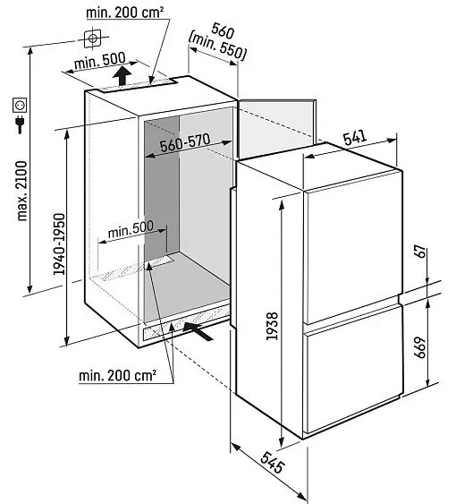 Холодильник LIEBHERR ICBNSd 5623