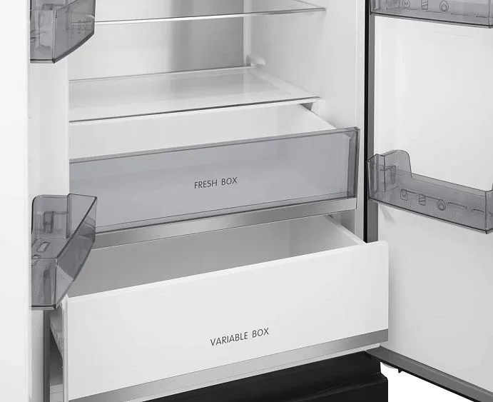 Холодильник MEFERI MFR70BK TOTAL NO FROST CROSS DOOR ULTRA