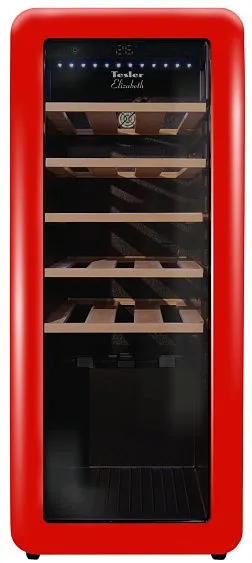 Винный шкаф TESLER CWC-248 RUBY RED