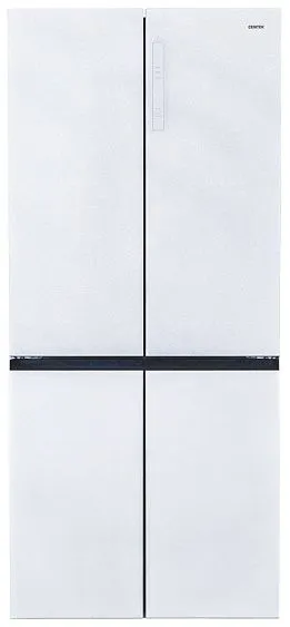 Холодильник CENTEK CT-1746 NF White Glass