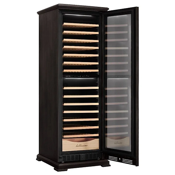 Винный шкаф MEYVEL MV163PRO-KBT2 (Тёмный шоколад)