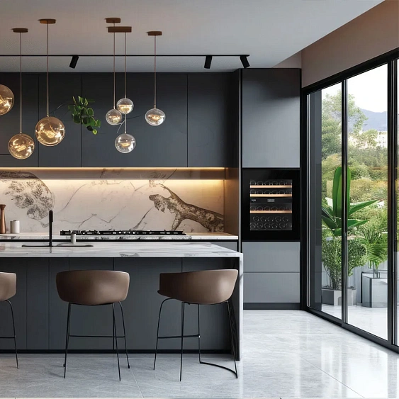 Винный шкаф DUNAVOX DVN-32.85DB.TO