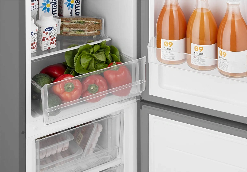 Холодильник WEISSGAUFF WRK 145 DeFrost Inox