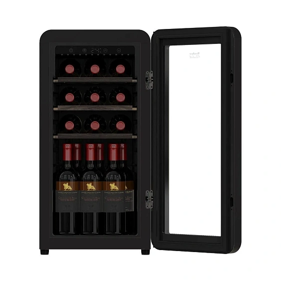 Винный шкаф TESLER CWC-188 BLACK