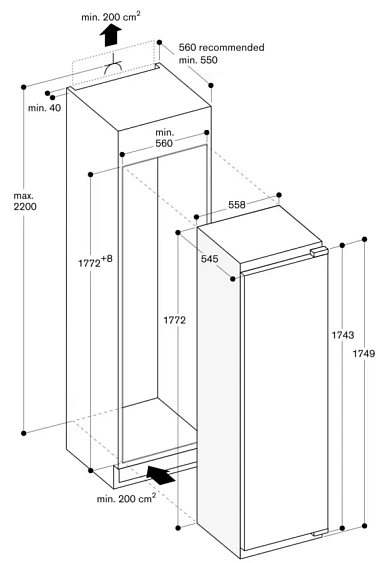 Холодильник GAGGENAU RC282306