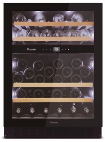 Винный шкаф PANDO PVMBP 60-44CRL