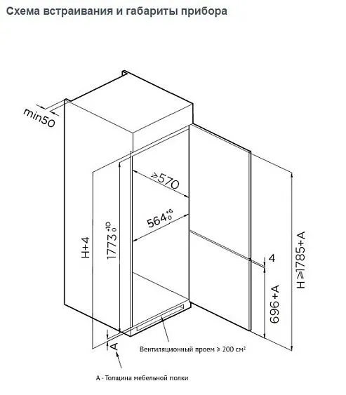 Холодильник KORTING KSI 17545 CFNF