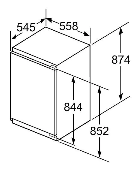 Морозильная камера BOSCH GIV21AFE0