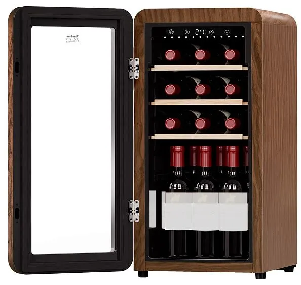 Винный шкаф TESLER CWC-188 CARAMEL WOOD LD