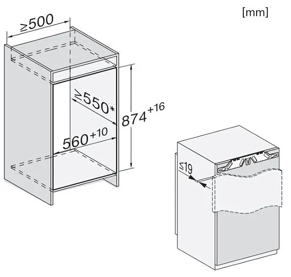 Морозильная камера MIELE FNS 7140 C