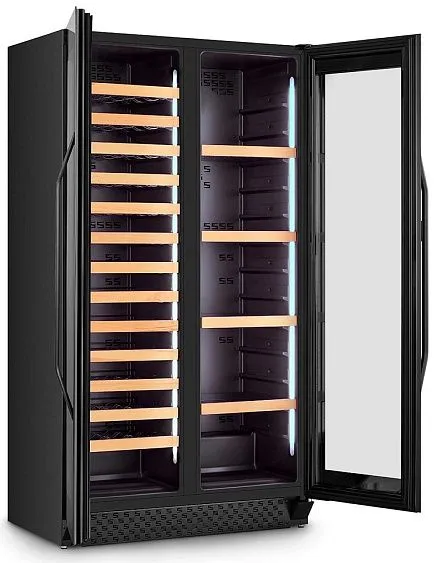 Винный шкаф CASO WineChef Duo 122 Black