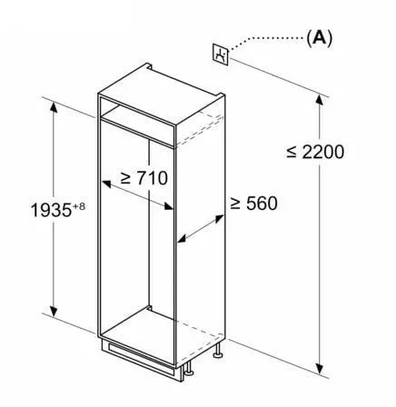 Холодильник BOSCH KBN96NSE0