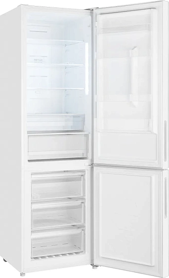 Холодильник WEISSGAUFF WRK 2000 Full NoFrost Inverter White Glass