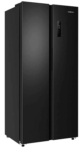 Холодильник MEFERI MFR83BLACK IX TOTAL NO FROST SIDE BY SIDE COMFORT