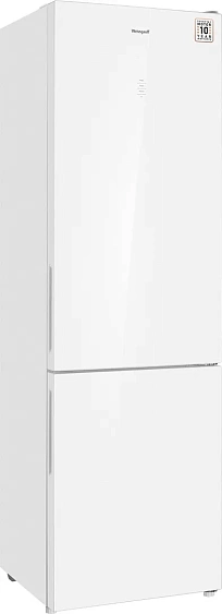 Холодильник WEISSGAUFF WRK 2000 Full NoFrost Inverter White Glass