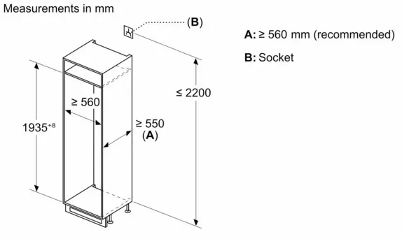 Холодильник BOSCH KIN96NSE0