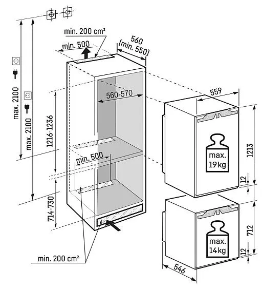 Холодильник LIEBHERR IXRF 5625