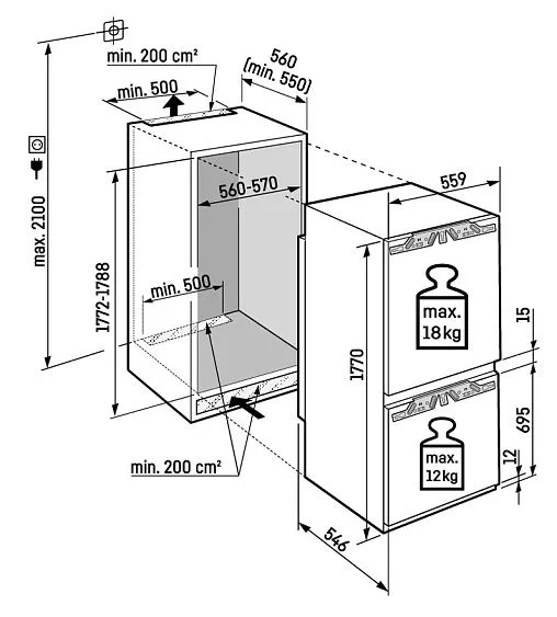 Холодильник LIEBHERR ICNd 5103