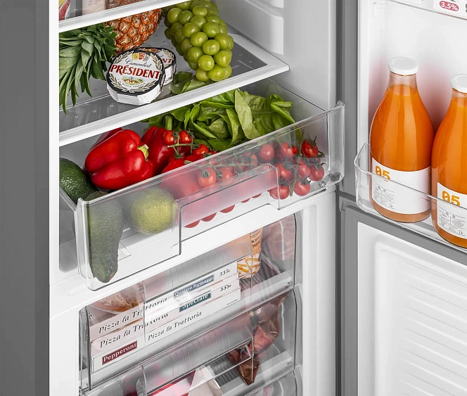 Холодильник WEISSGAUFF WRK 1800 Defrost Dark Grey