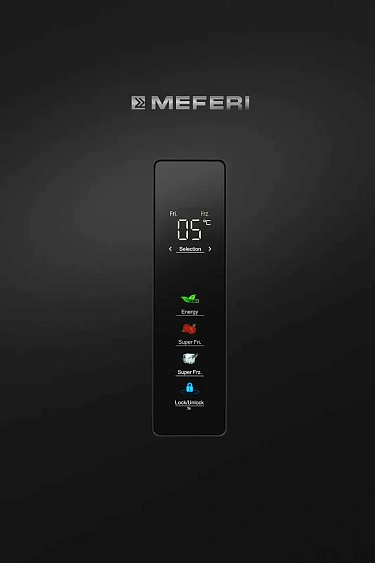 Холодильник MEFERI MFR185BK