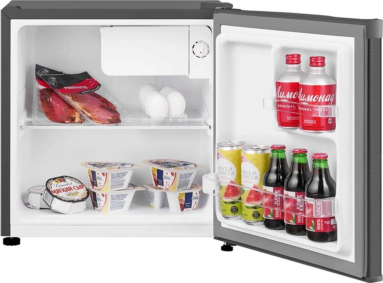 Холодильник WEISSGAUFF WR-046 Defrost Dark Grey