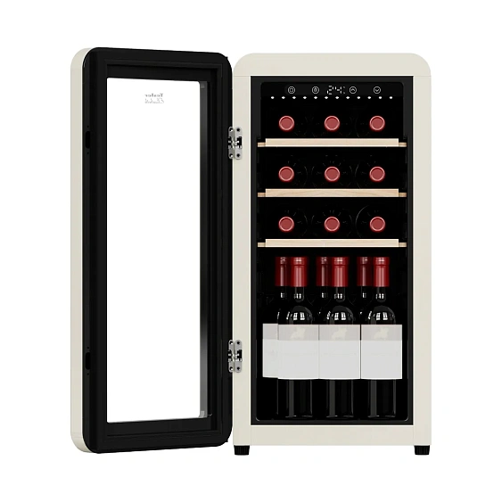 Винный шкаф TESLER CWC-188 IVORY LD