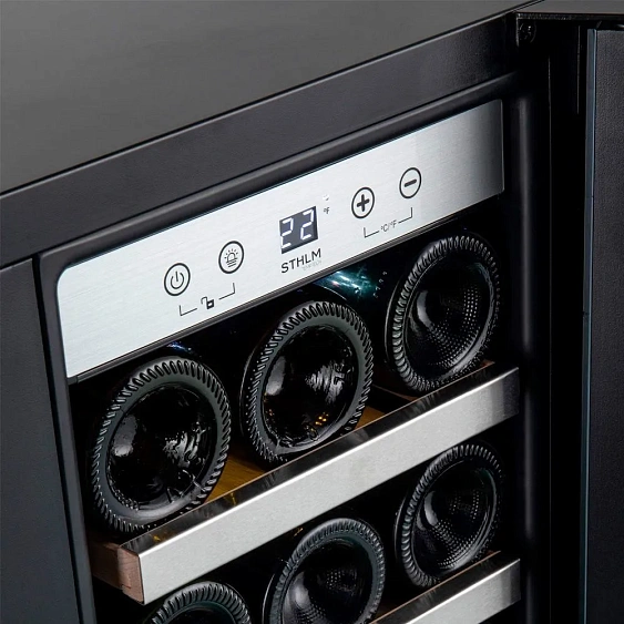Винный шкаф TEMPTECH ST2DX60DRB