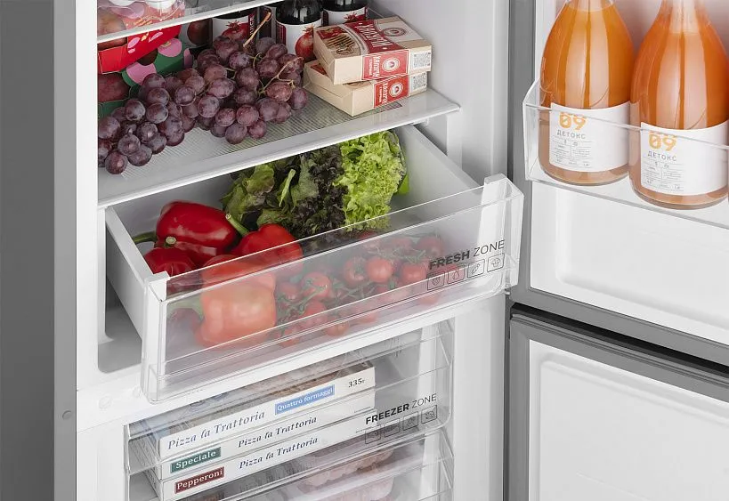 Холодильник WEISSGAUFF WRK 180 Total NoFrost Dark Grey