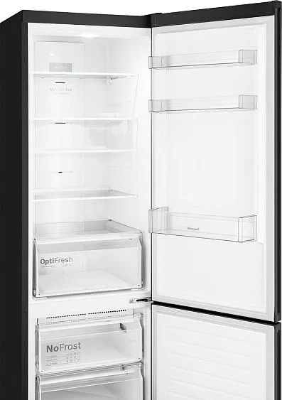 Холодильник WEISSGAUFF WRK 2010 D Inverter NoFrost Black Soft Close