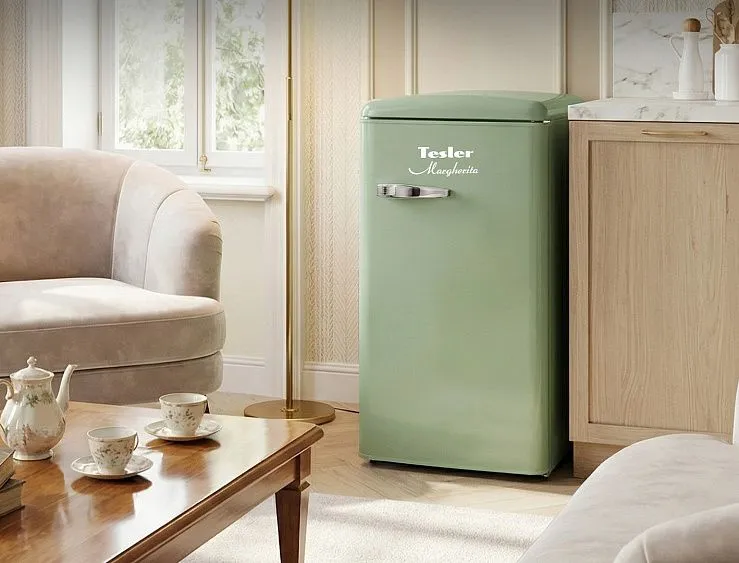 Холодильник TESLER RC-96 PASTEL GREEN