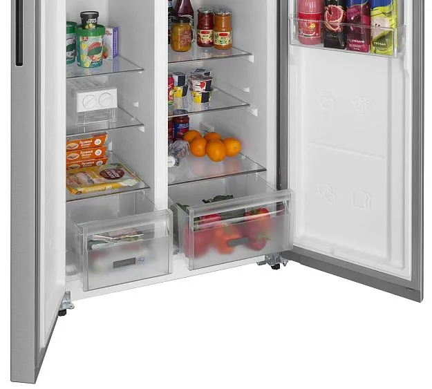 Холодильник MEFERI MFR91IX TOTAL NO FROST SIDE BY SIDE COMFORT