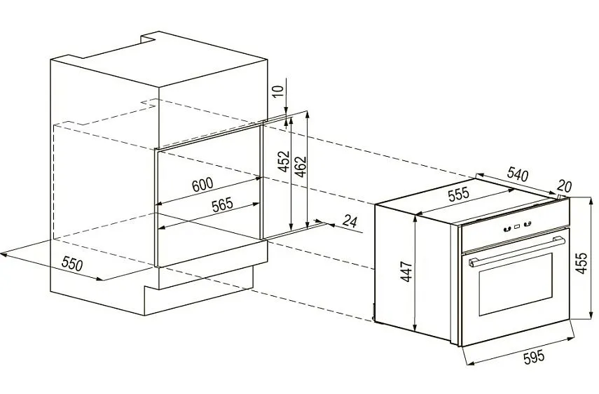 Винный шкаф KRONA BADEN 45/24 BL