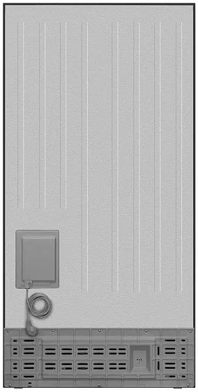 Холодильник MEFERI MFR91BK TOTAL NO FROST SIDE BY SIDE COMFORT