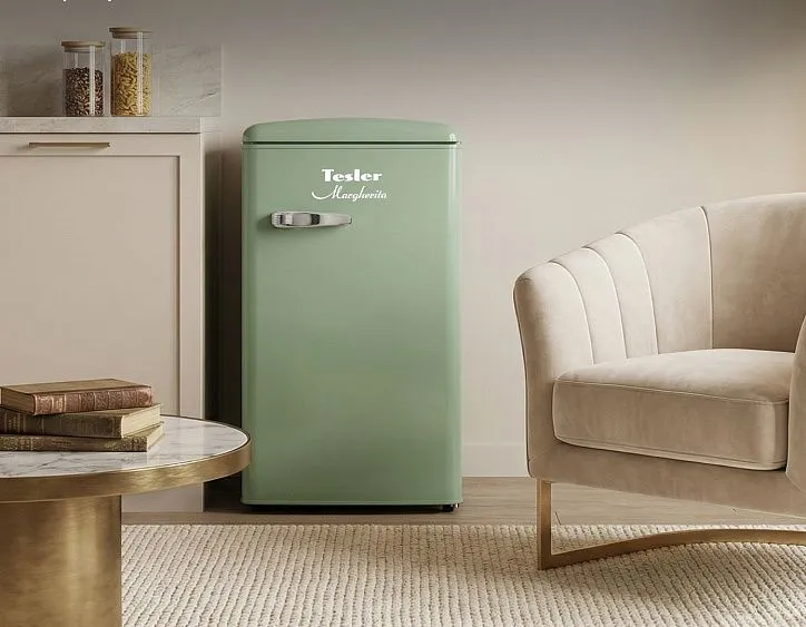 Холодильник TESLER RC-96 PASTEL GREEN