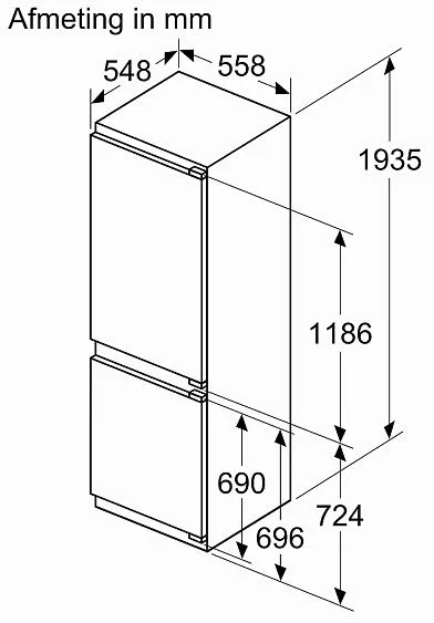 Холодильник BOSCH KIN96SFD0